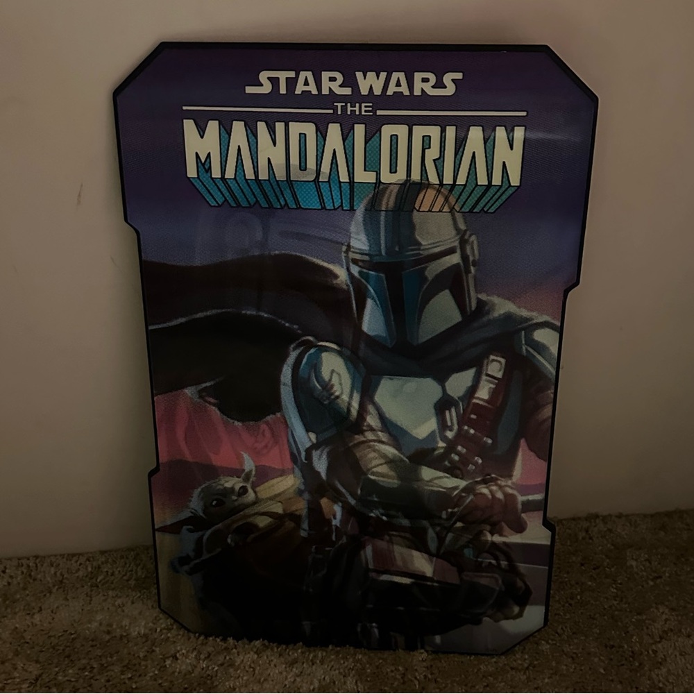 Star Wars The Mandalorian Wall Art